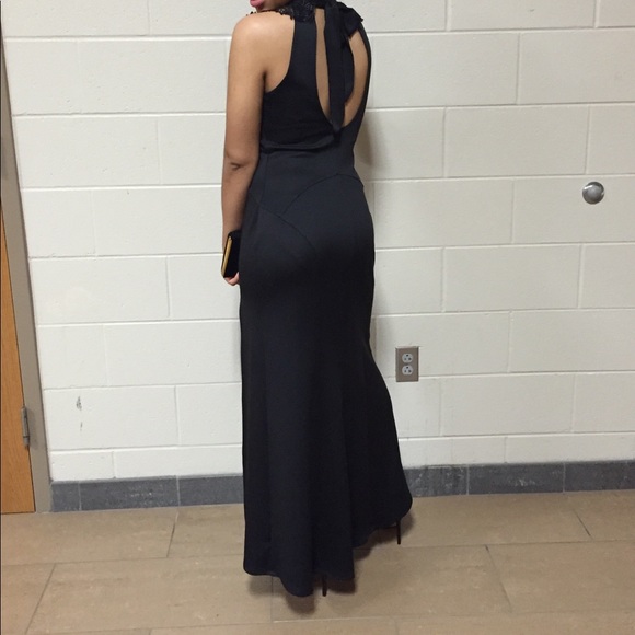 Black dress. Worn once. Perfect condition. - Picture 2 of 3